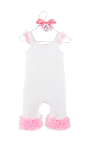 Tiny Dancer Romper with Chiffon
