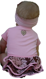 Pink Champagne Baby Onesie