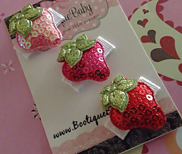 Non Slip Clips Berry Trio
