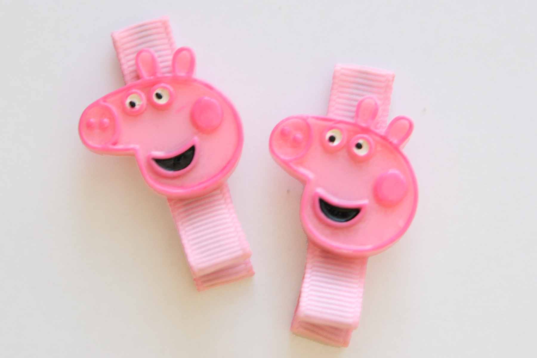 Peppa Pig Non Slip Hair Clips Available BooTiqueBaby Australia