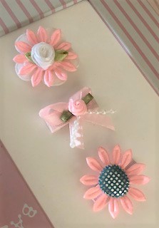 Flower Power Baby Hair Clips