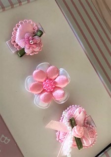 Pretty Flowers - Non Slip Hair Clips