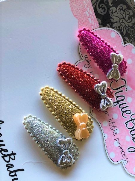 Glitter - Non Slip Hair Clips