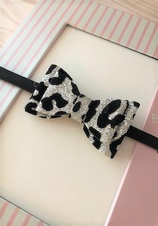 Baby Bow Headband Animal Print